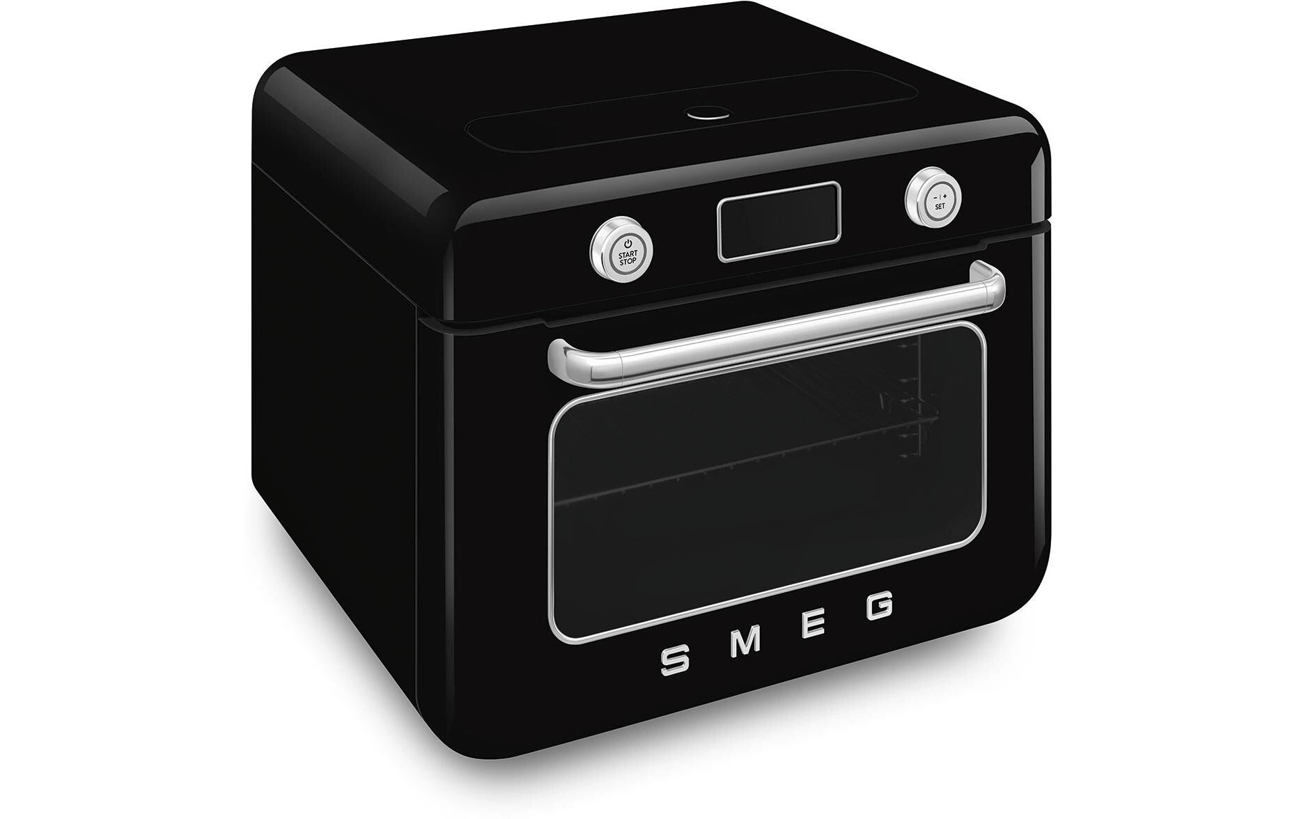 Dampfbackofen COF01 WhEU Schwarz - MEGART