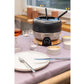 Fondue - Set Chalet 11 Teile, Schwarz/Silber - MEGART