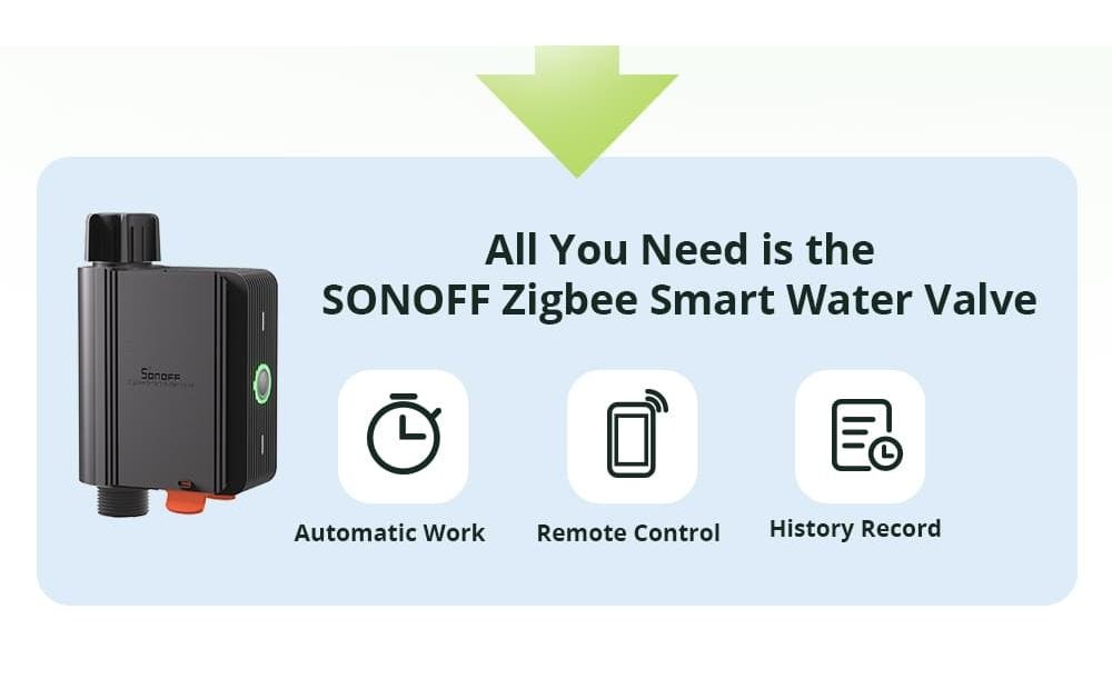 ZigBee - Smart Water Valve DC 6 V - MEGART