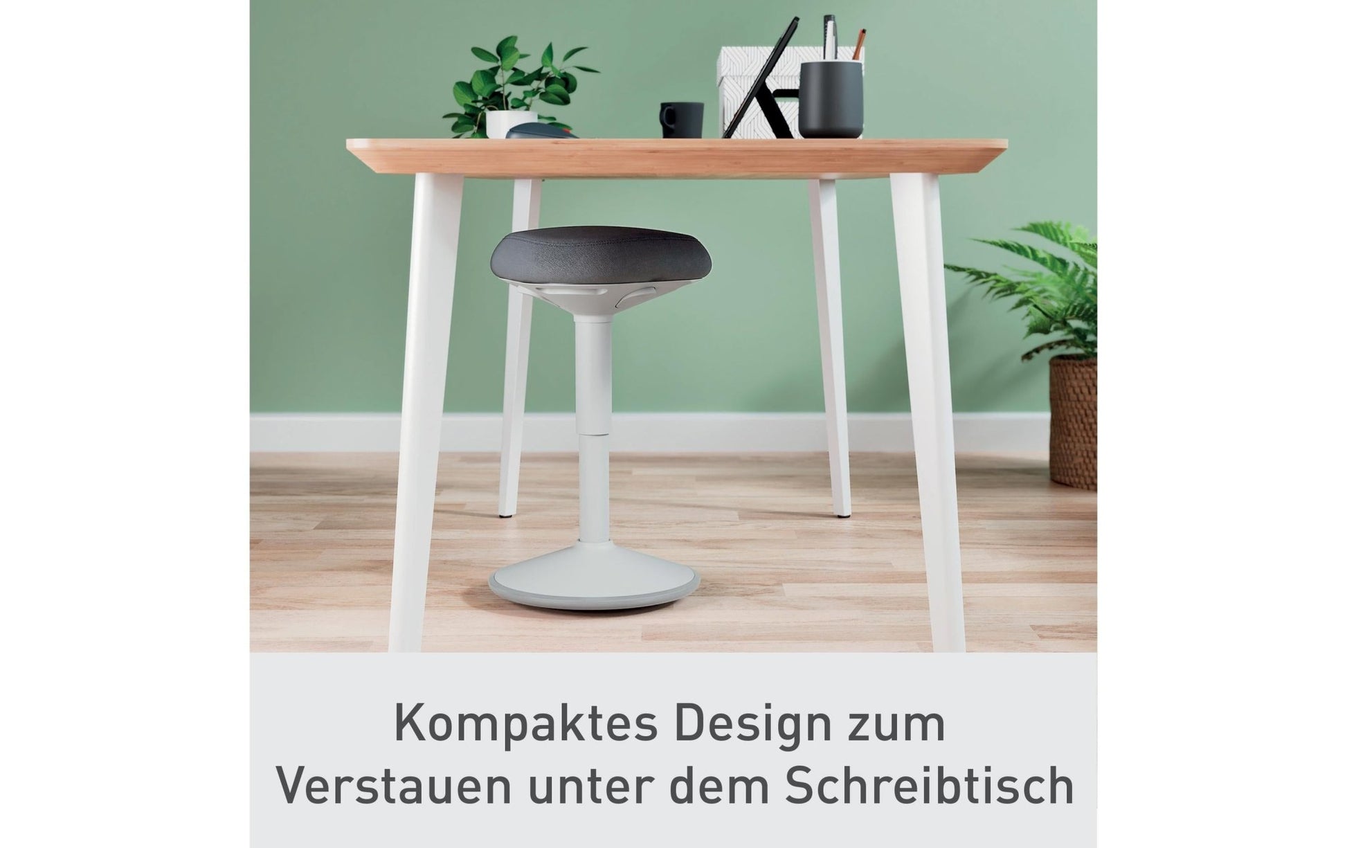 Leitz Ergo Active Sitzhocker Hellgrau - MEGART