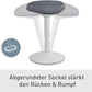 Leitz Ergo Active Sitzhocker Hellgrau - MEGART