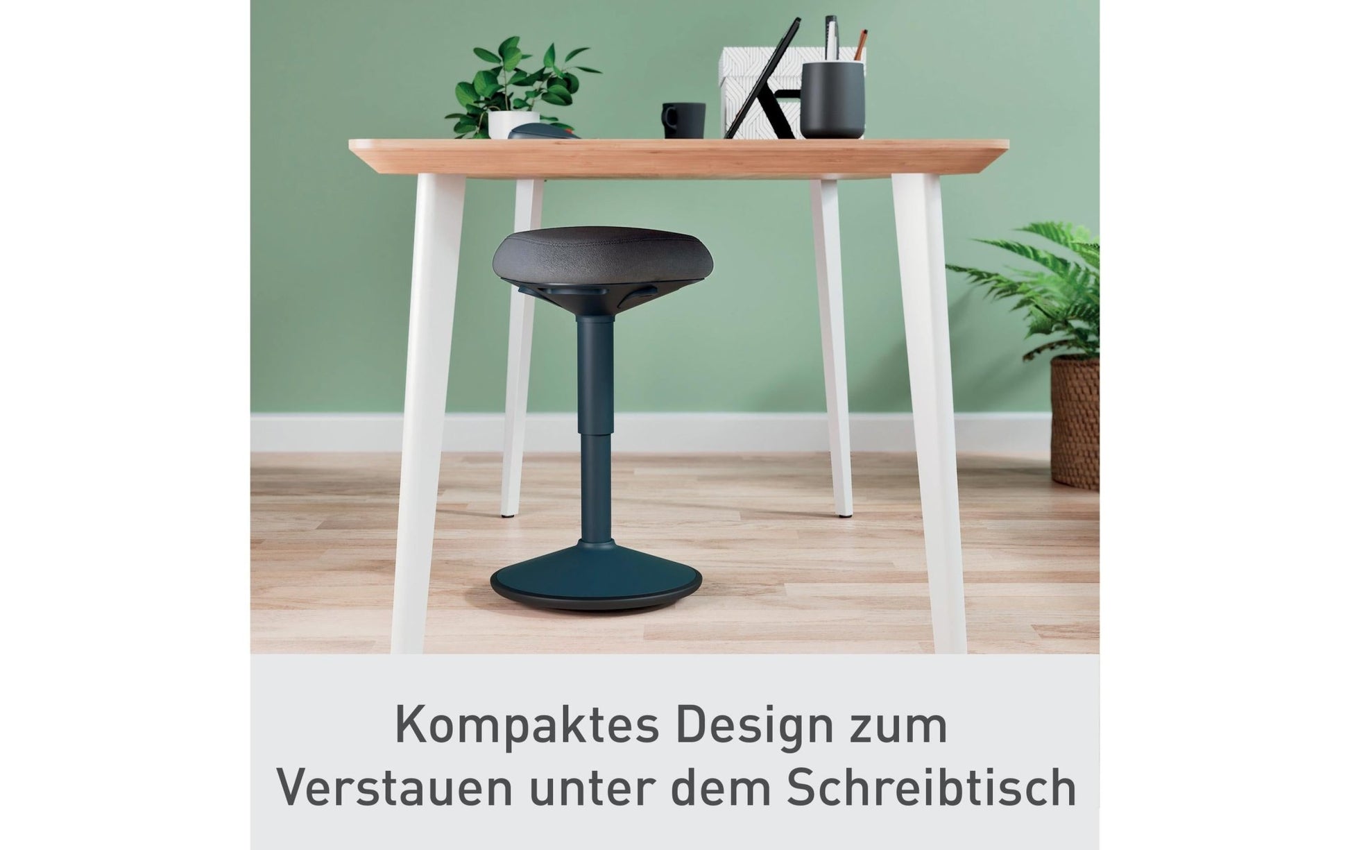 Leitz Ergo Active Sitzhocker Dunkelgrau - MEGART