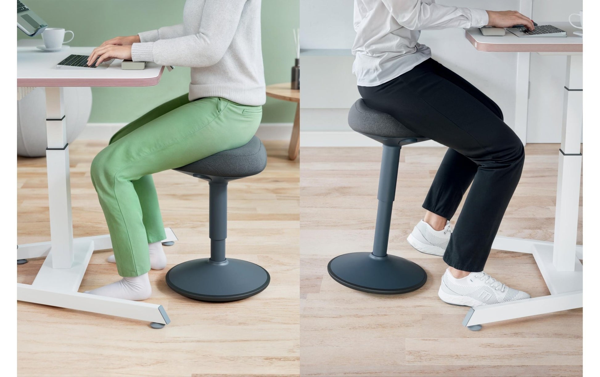 Leitz Ergo Active Sitzhocker Dunkelgrau - MEGART