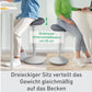 Leitz Ergo Active Stehhocker Hellgrau - MEGART