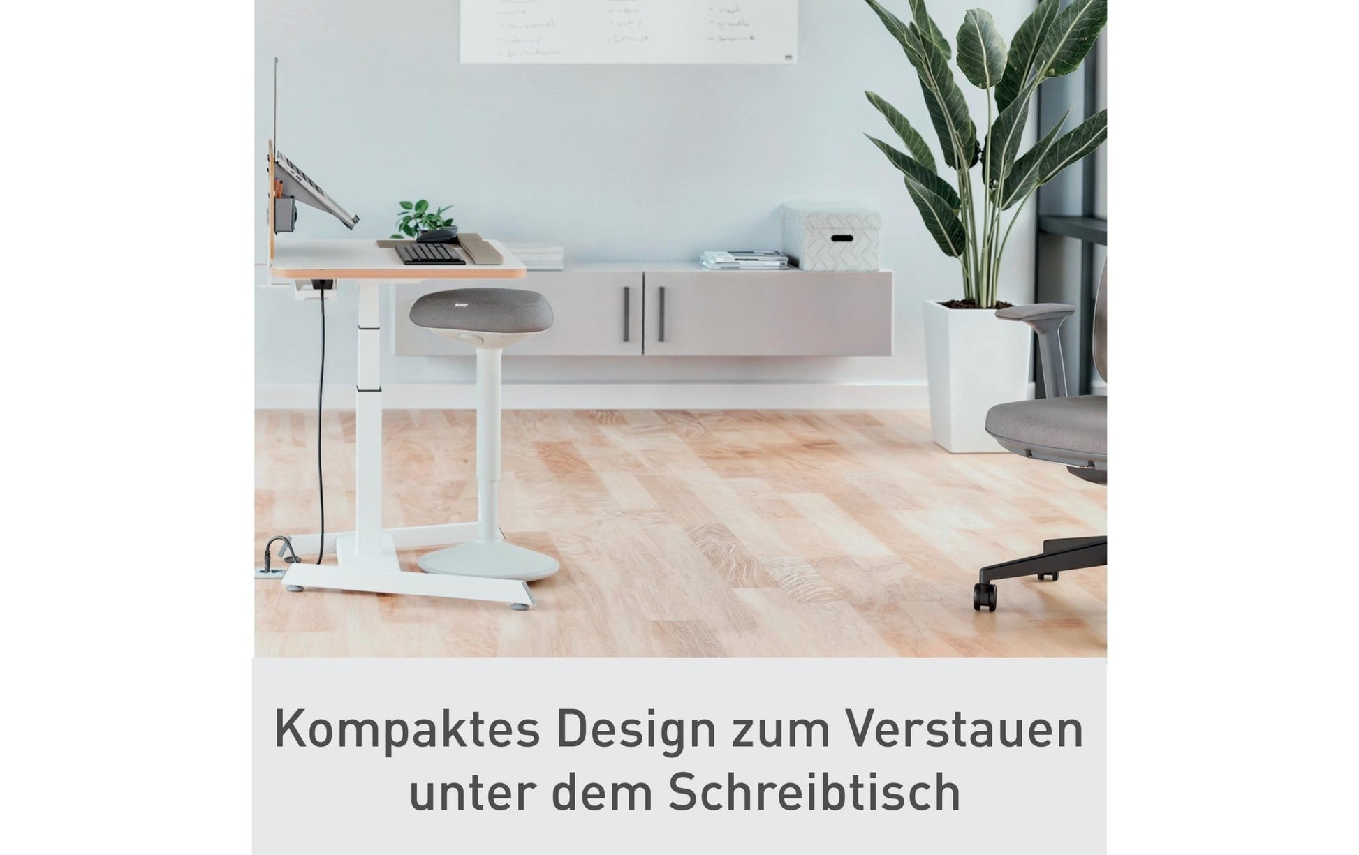 Leitz Ergo Active Stehhocker Hellgrau - MEGART