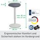 Leitz Ergo Active Stehhocker Hellgrau - MEGART