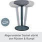Leitz Ergo Active Stehhocker Dunkelgrau - MEGART