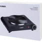Kochplatte Schwarz, 1500 W - MEGART