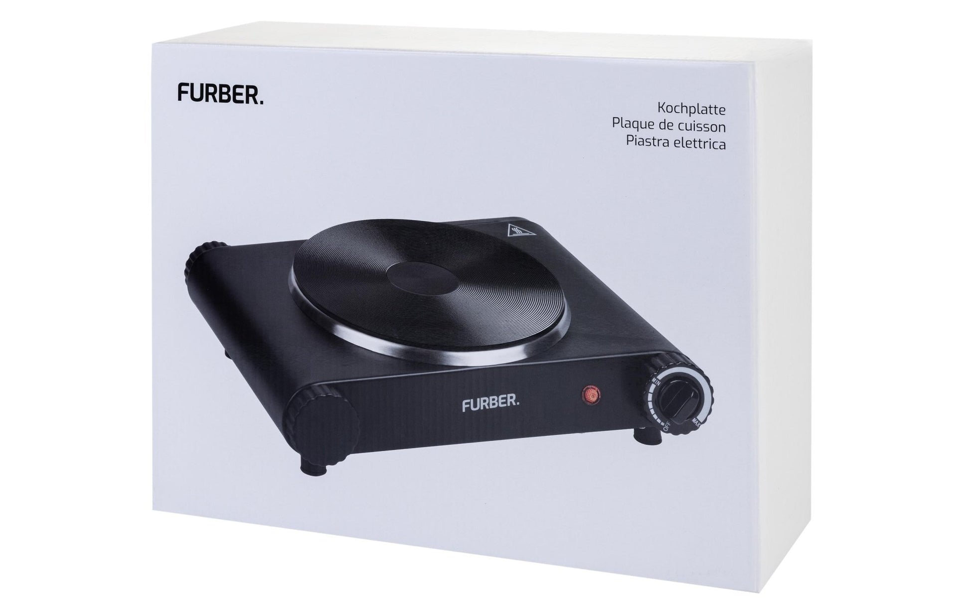 Kochplatte Schwarz, 1500 W - MEGART