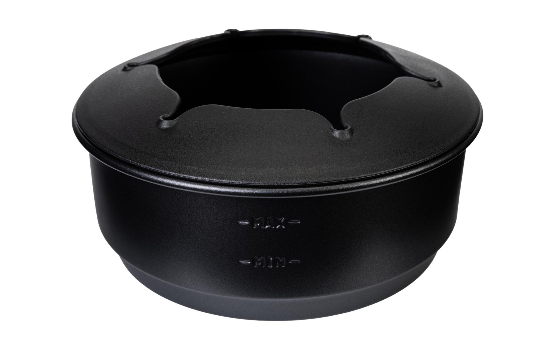 Fondue - Set Alpy 9 Teile, Schwarz/Weiss - MEGART