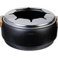 Fondue - Set Chalet 11 Teile, Schwarz/Silber - MEGART