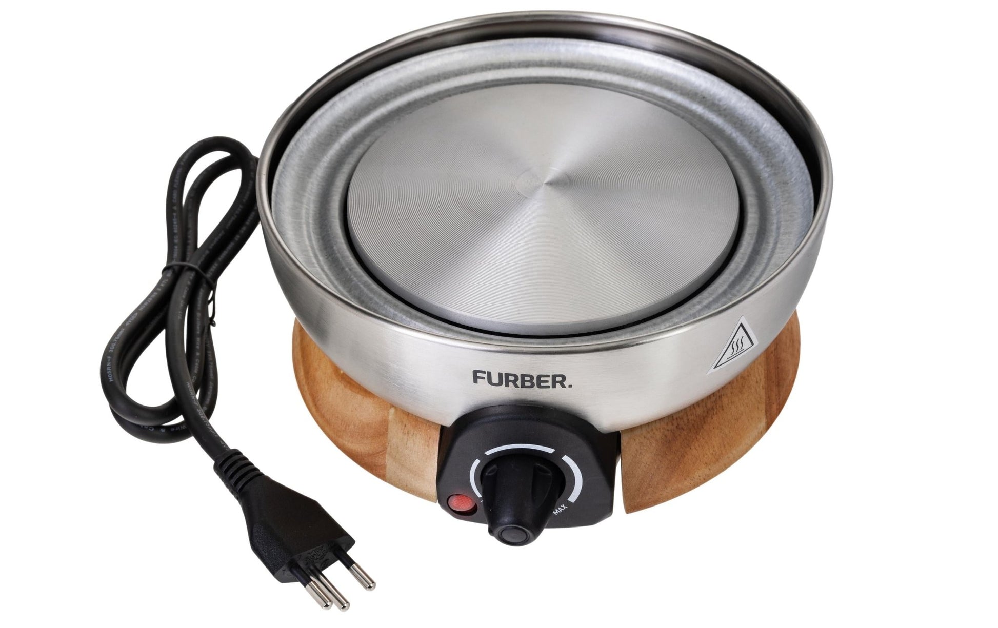 Fondue - Set Chalet 11 Teile, Schwarz/Silber - MEGART