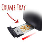 Toaster Crispy Toast Schwarz/Silber - MEGART