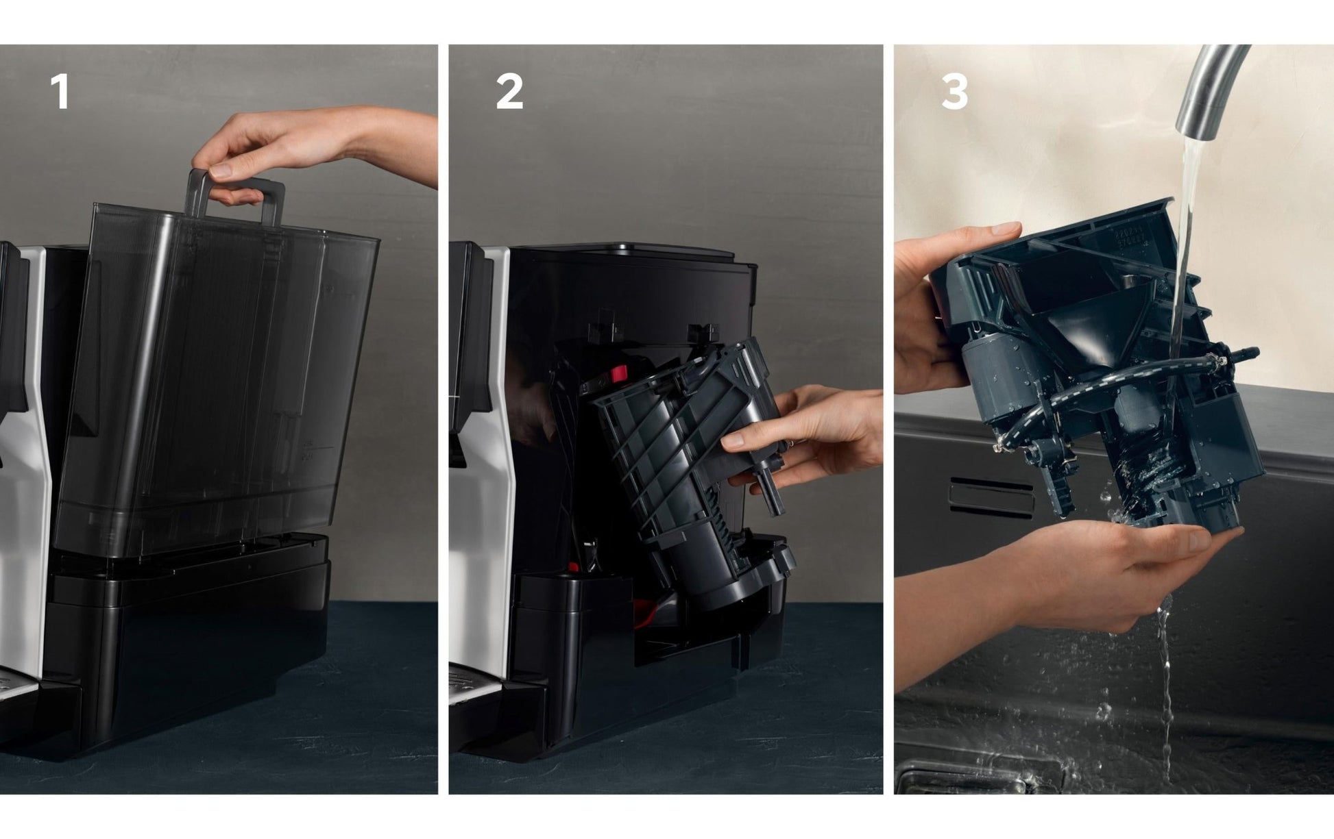 Kaffeevollautomat EQ700 Classic Inox Silver Metallic - MEGART