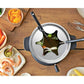 Fleischfondue - Set Twin 10 Teile, Schwarz - MEGART