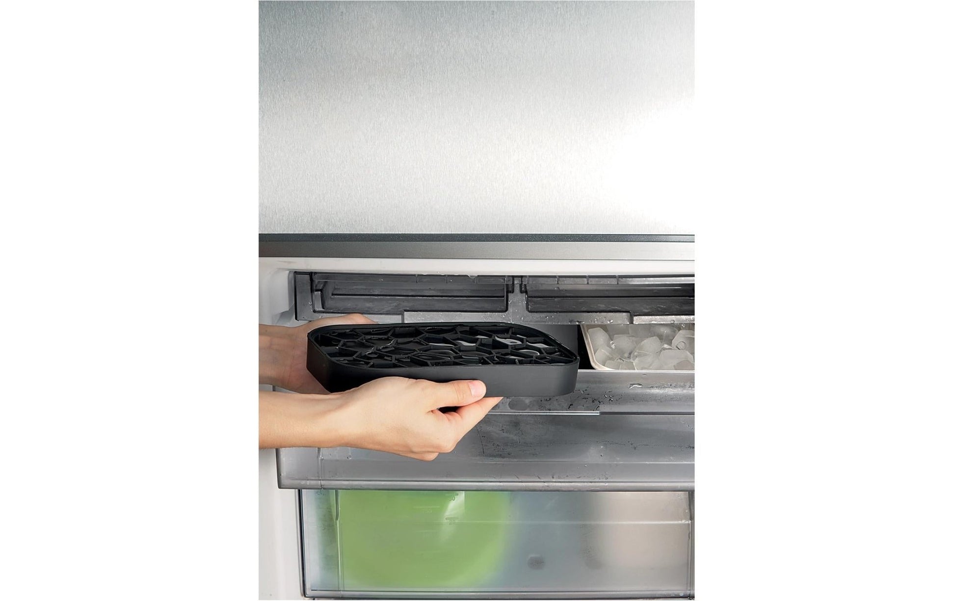 Eiswürfelbox Schwarz - MEGART