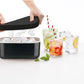 Eiswürfelbox Schwarz - MEGART