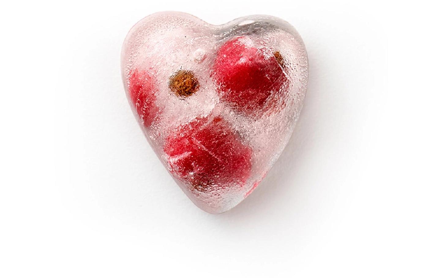 Eiswürfelform Herz Rot - MEGART