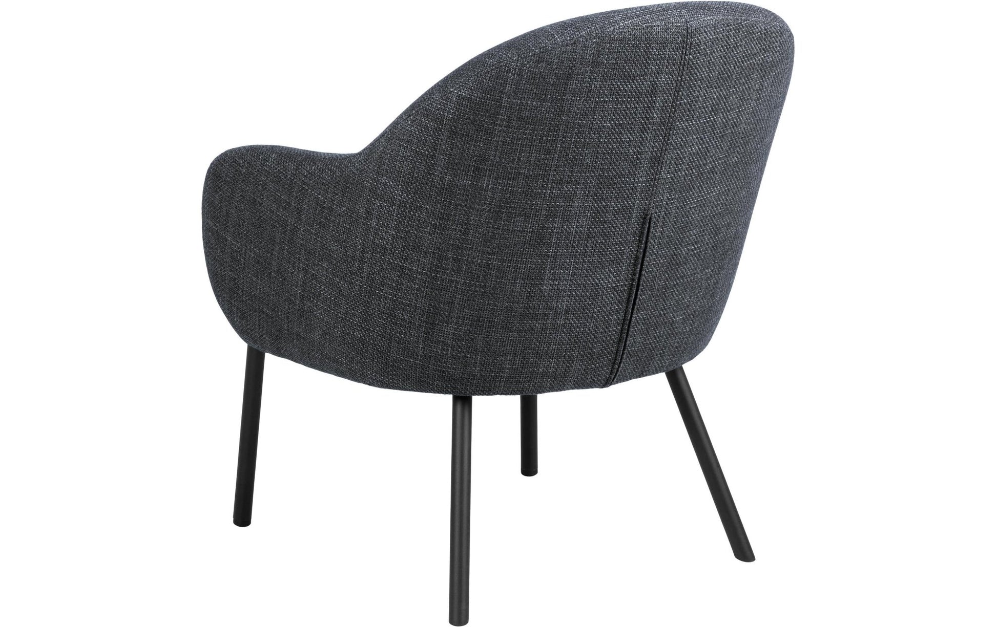 Sessel Spencer Polyurethan (PU)/Stahl, Dunkelgrau - MEGART