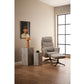 Sessel London Stahl/Textil, Beige - MEGART