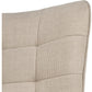 Sessel Redding Stahl/Textil, Beige - MEGART