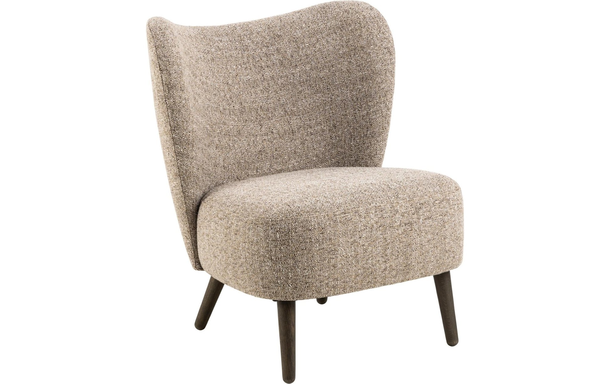 Sessel Elmont Eiche/Stahl, Beige - MEGART