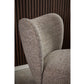 Sessel Elmont Eiche/Stahl, Beige - MEGART