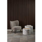 Sessel Elmont Eiche/Stahl, Beige - MEGART