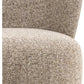 Sessel Elmont Eiche/Stahl, Beige - MEGART