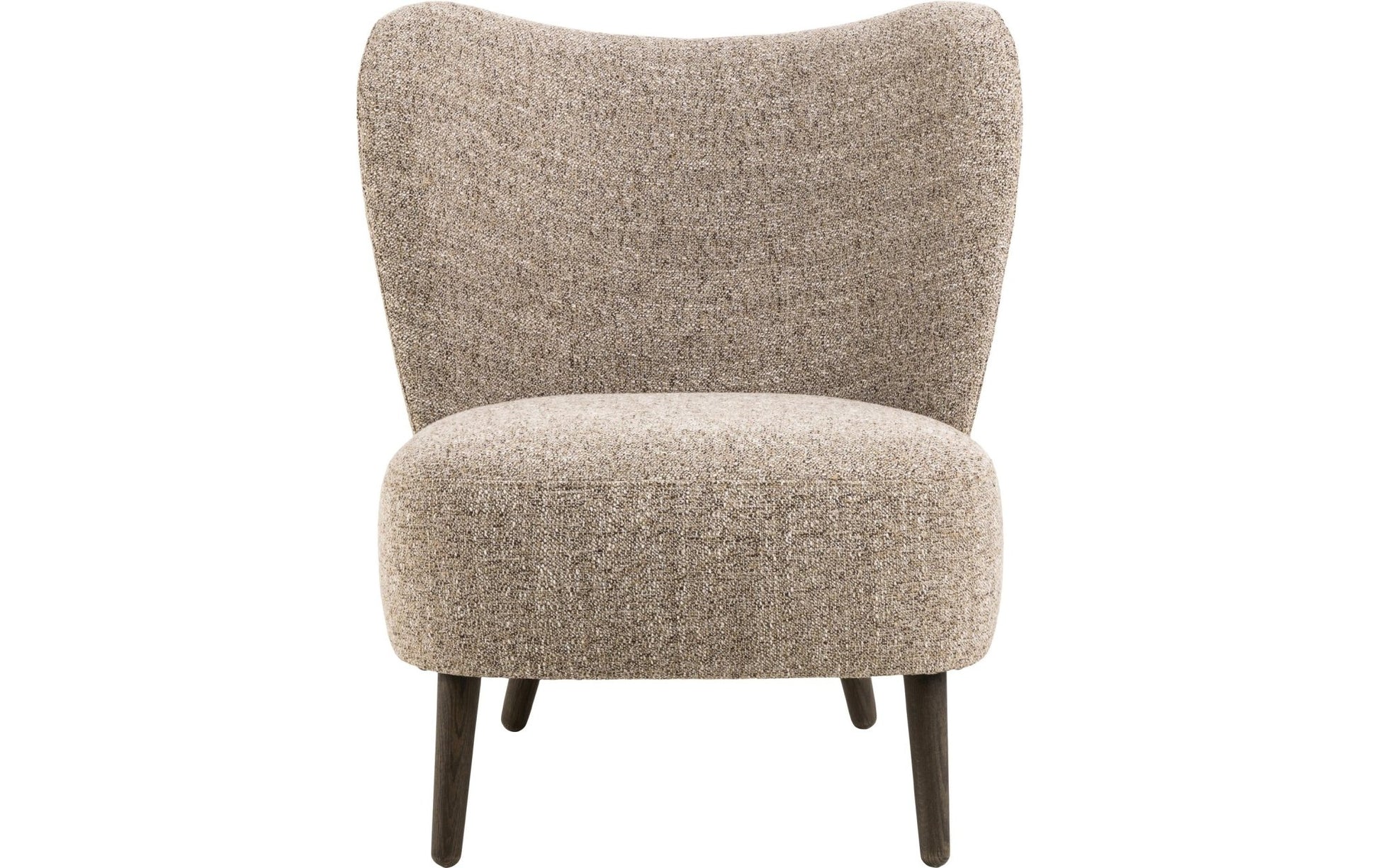 Sessel Elmont Eiche/Stahl, Beige - MEGART