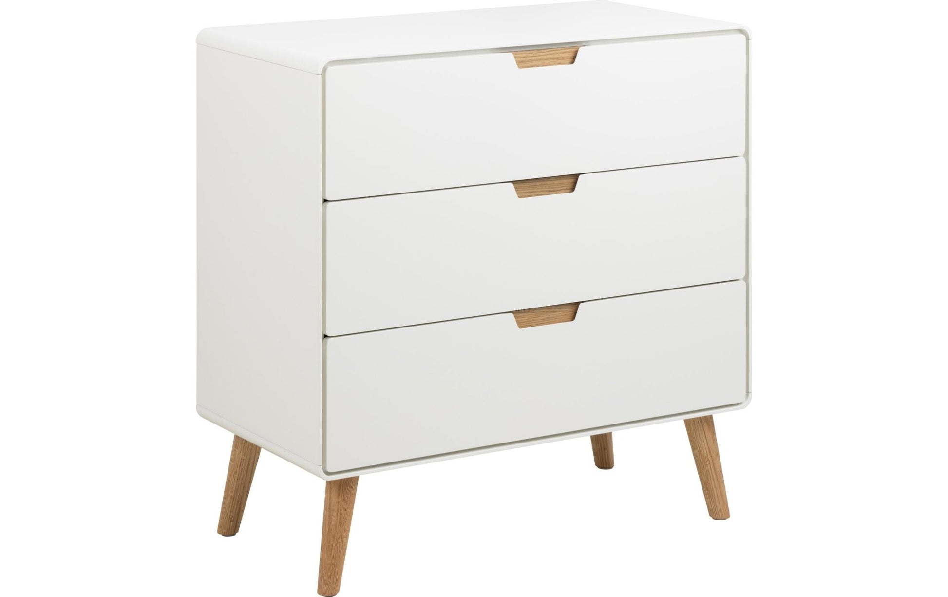 Kommode Lowell 80 x 80 cm, Weiss - MEGART