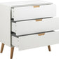 Kommode Lowell 80 x 80 cm, Weiss - MEGART