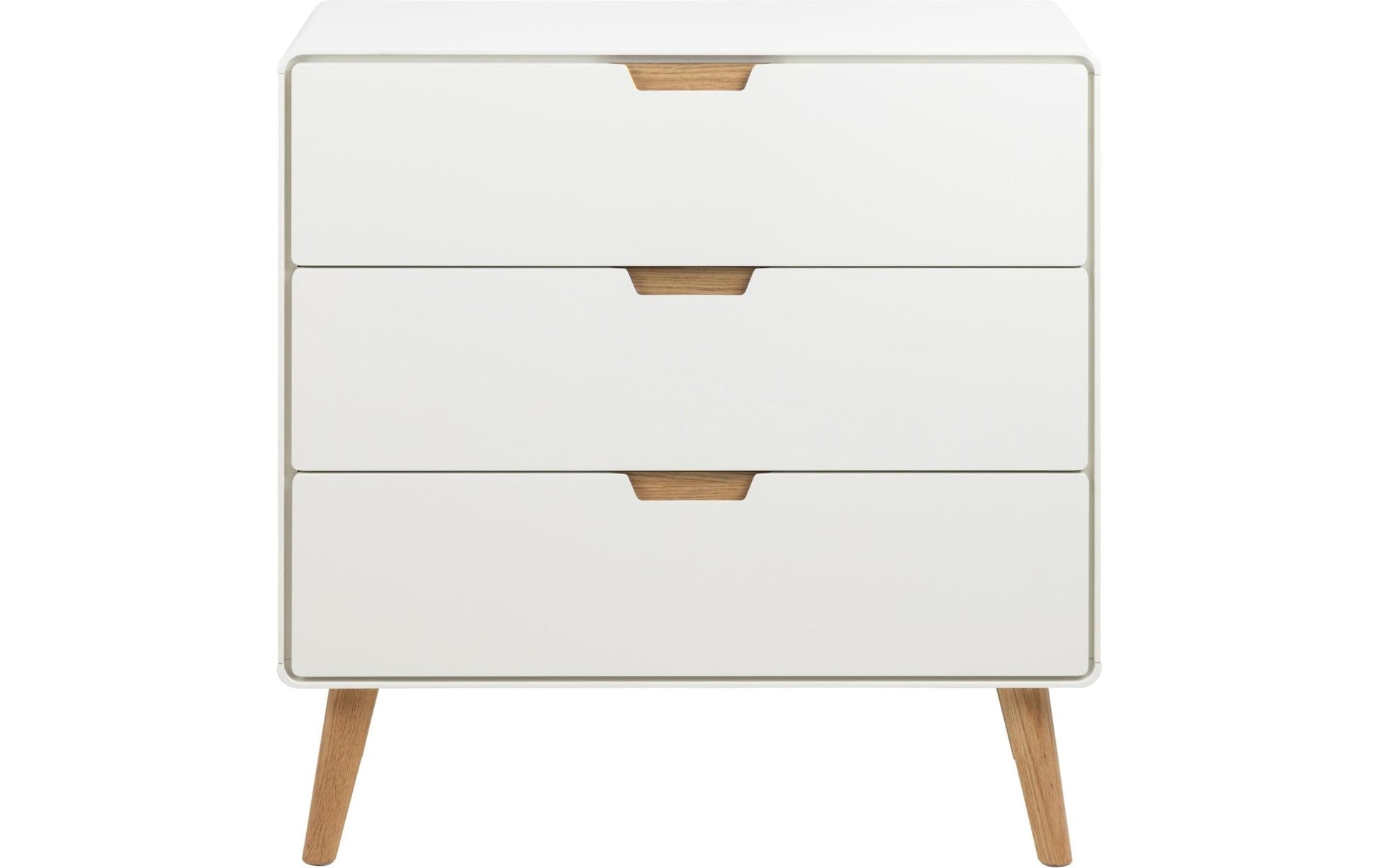 Kommode Lowell 80 x 80 cm, Weiss - MEGART