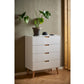 Kommode Lowell 80 x 100 cm, Weiss - MEGART