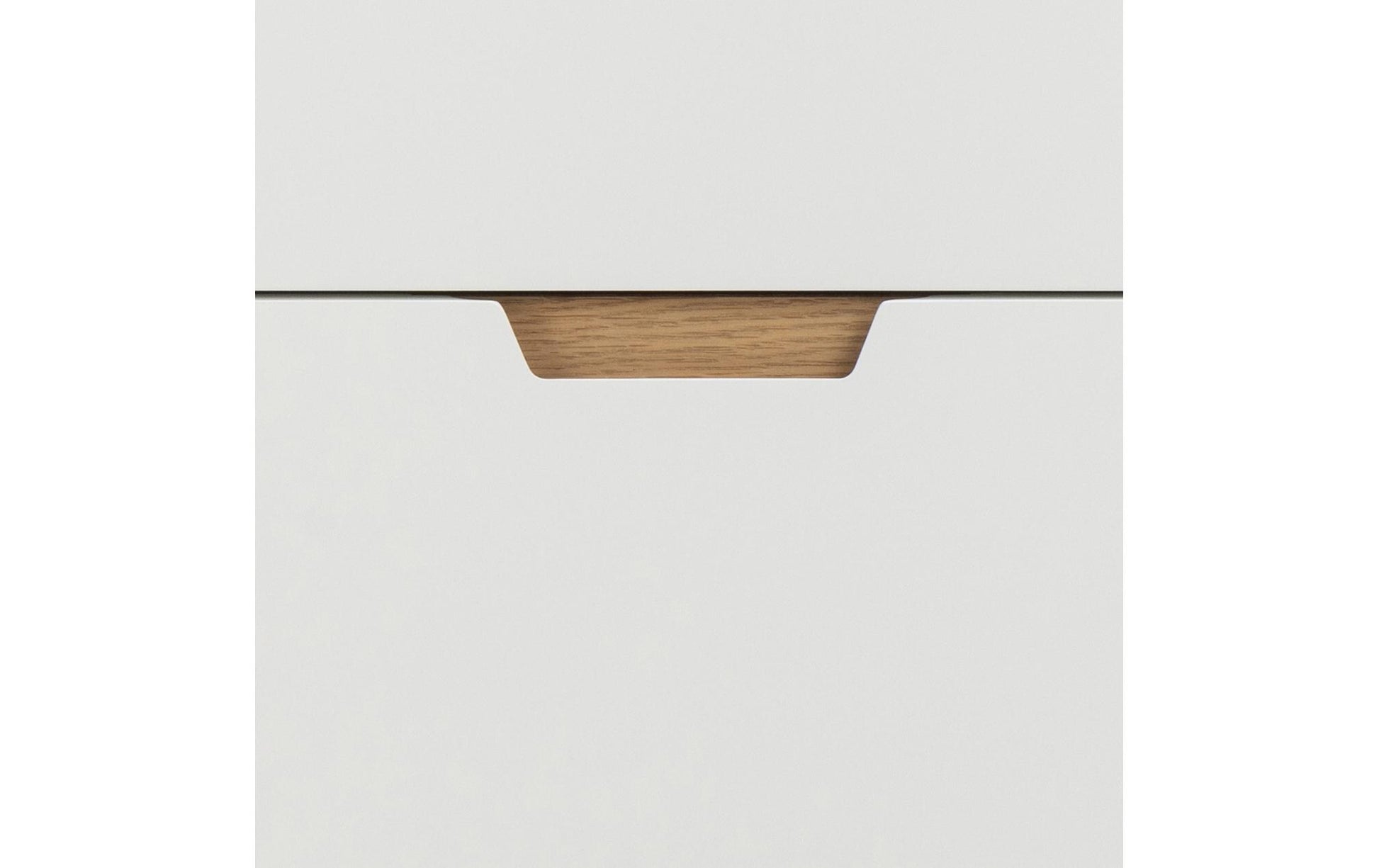 Kommode Lowell 80 x 100 cm, Weiss - MEGART