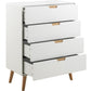 Kommode Lowell 80 x 100 cm, Weiss - MEGART