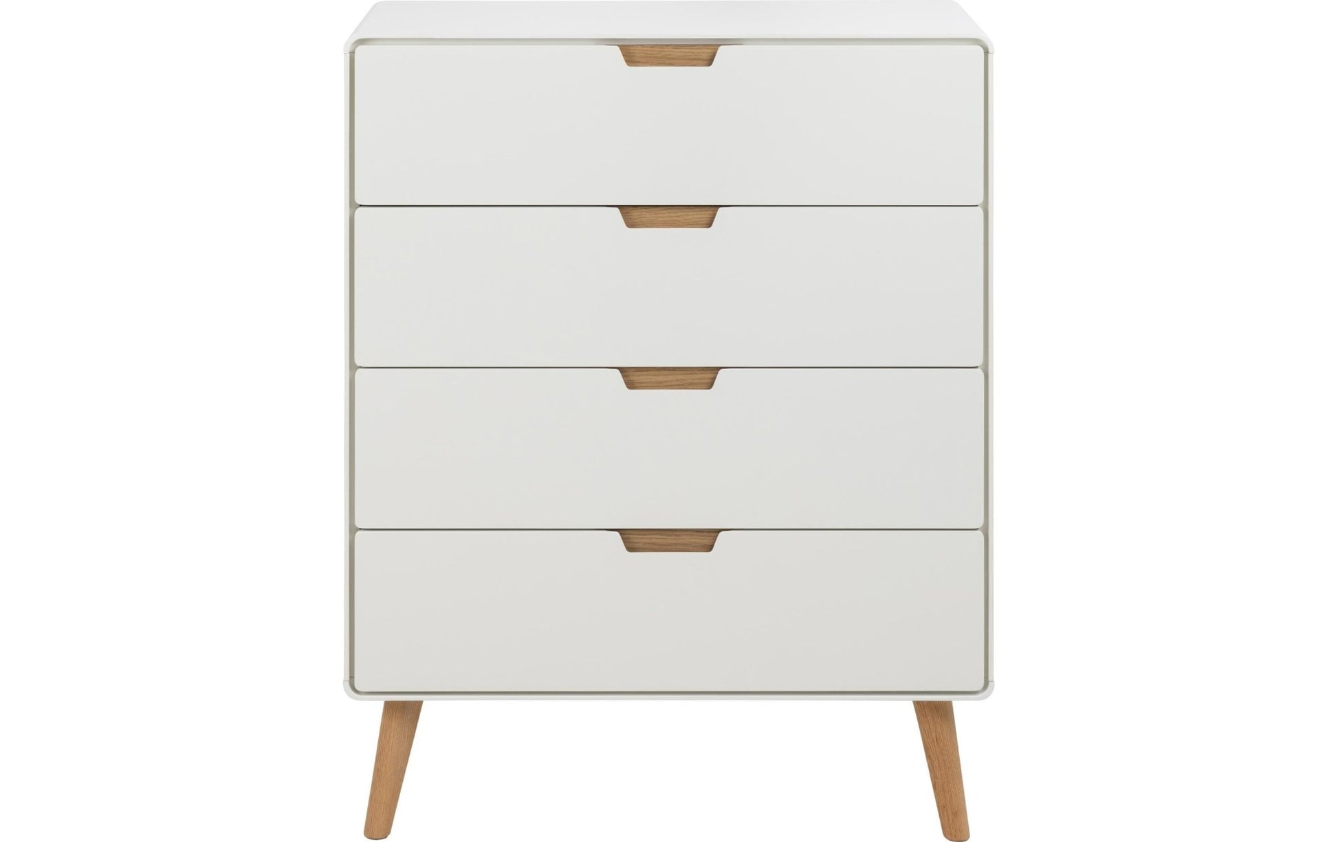 Kommode Lowell 80 x 100 cm, Weiss - MEGART