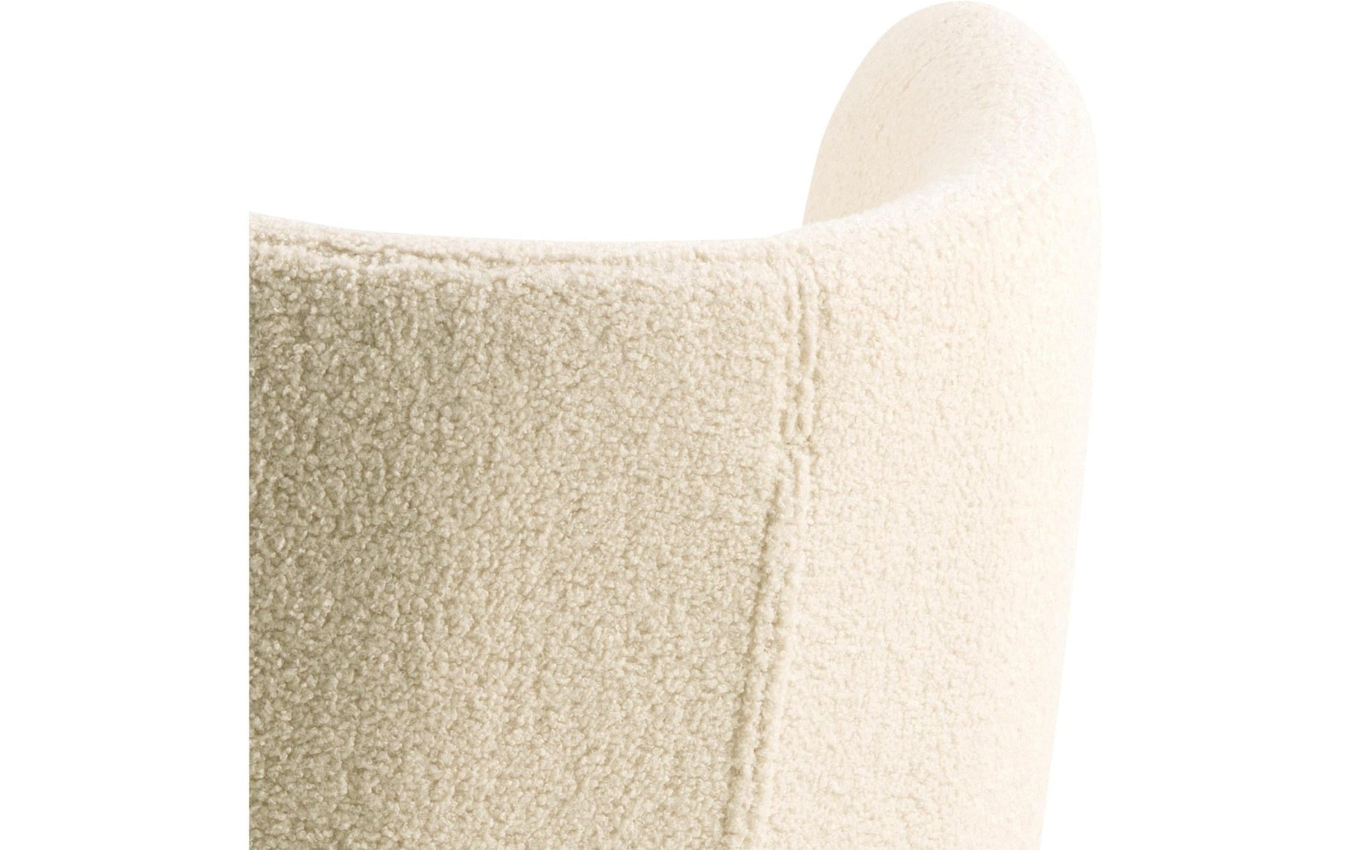 Sessel Crosby Holz/Textil, Cream - MEGART