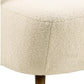 Sessel Crosby Holz/Textil, Cream - MEGART