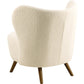 Sessel Crosby Holz/Textil, Cream - MEGART