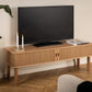 TV - Möbel Langley 140 x 40 cm, Braun - MEGART