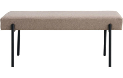Sitzbank Swindon 100 x 42.5 cm, Grau - MEGART