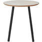 Beistelltisch Aalst 40 x 40 cm, Beige/Schwarz - MEGART