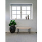 Sitzbank Swindon 100 x 42.5 cm, Weiss - MEGART