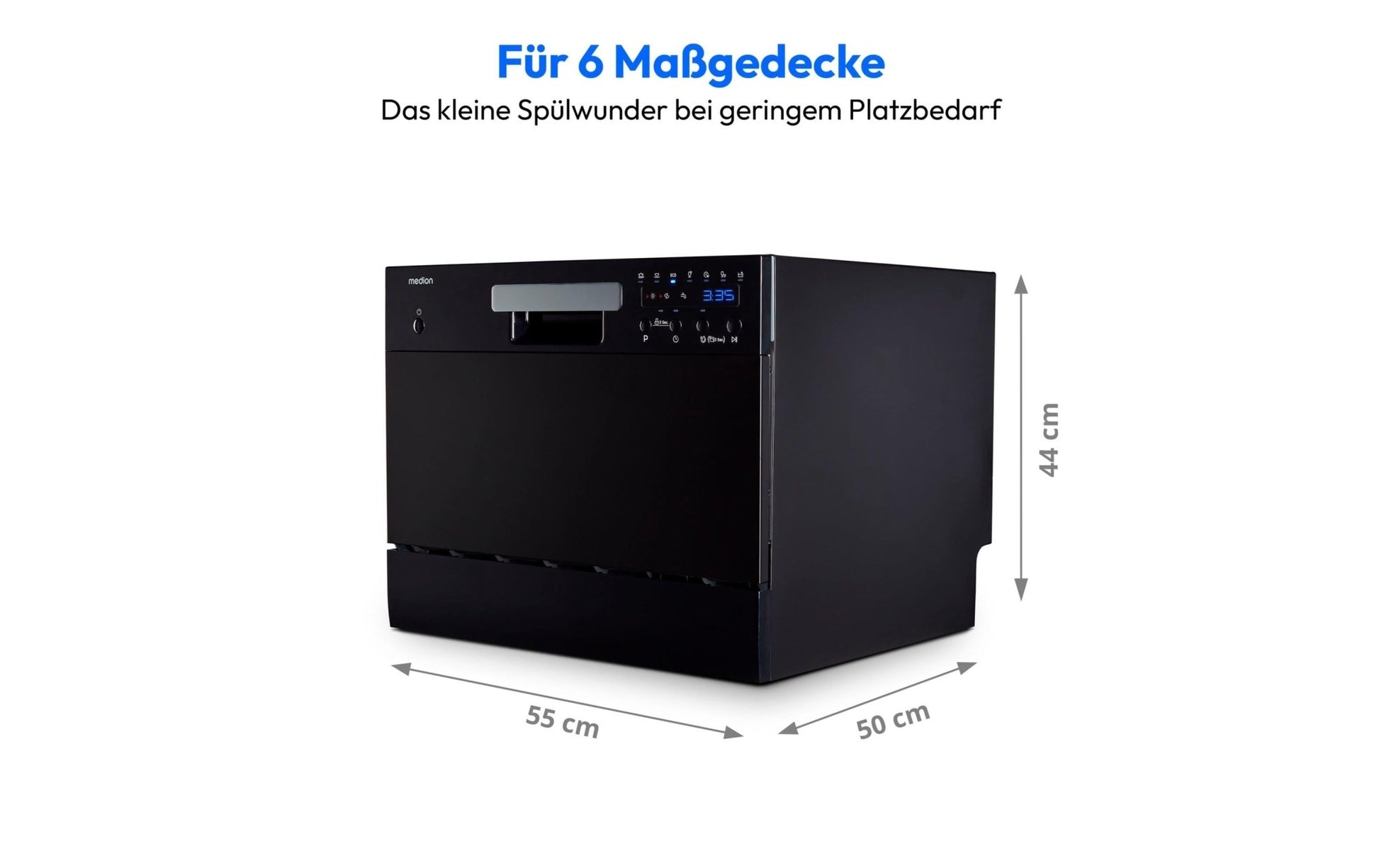 Tischgeschirrspüler MD 37496 - MEGART