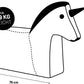Sitzsack Einhorn 120 L, 75 x 65 cm - MEGART