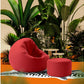 Sitzsack 45 x 25 cm, Rot - MEGART