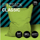 Sitzsack Comfort 380 L, Grün - MEGART