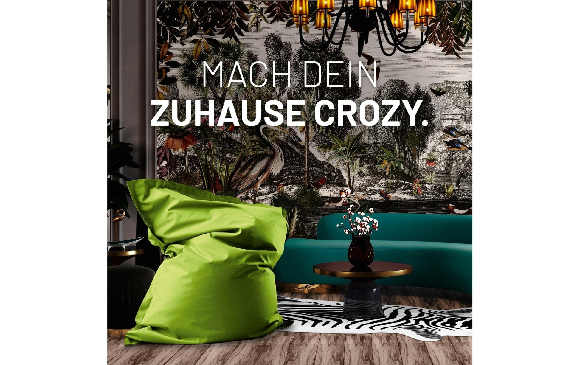 Sitzsack Comfort 380 L, Grün - MEGART