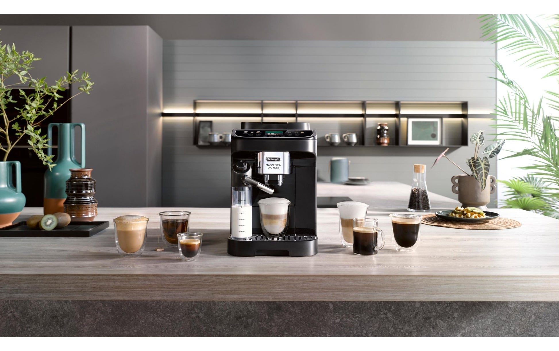 Kaffeevollautomat Evo Next ECAM310.60.GB Schwarz - MEGART